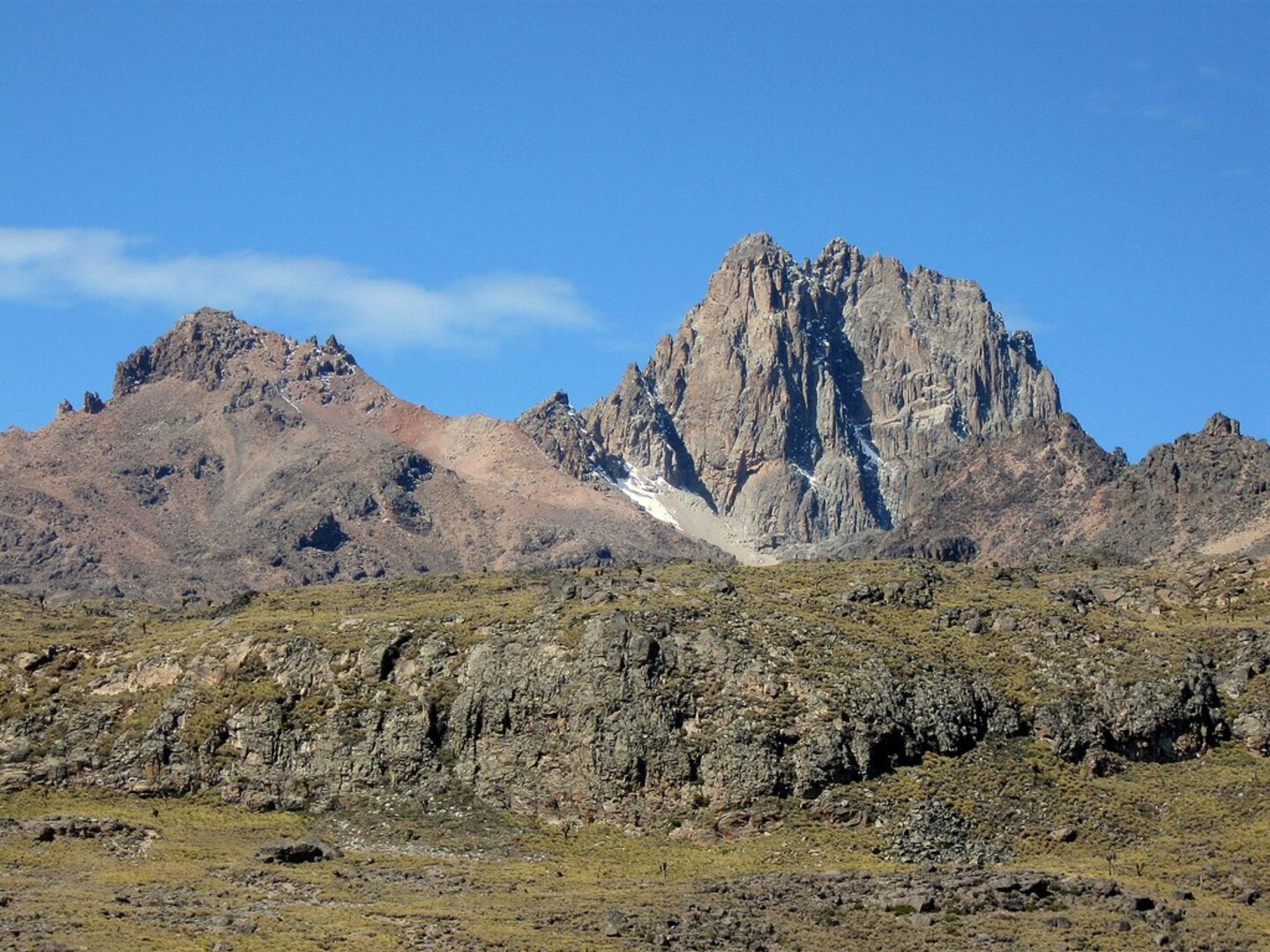 Batian and Nelion Peaks